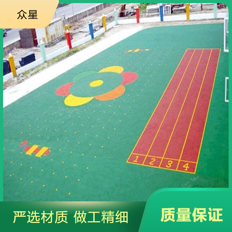威海市塑胶跑道材料塑胶地坪 - 价格